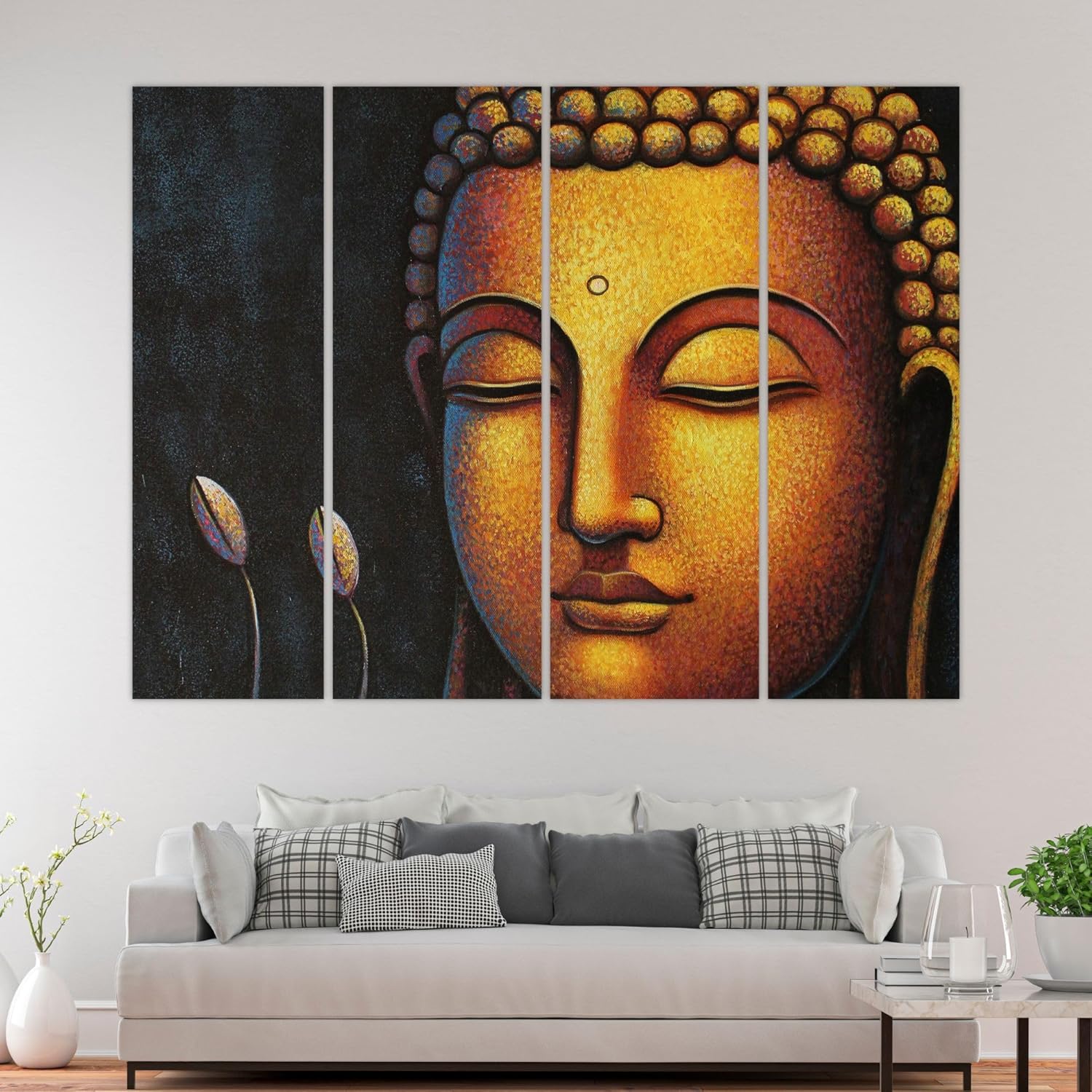 inep-b0cghqnby5-side-view-of-buddha-bliss-4-frame-wall-art-that_ll-have-your-stress-saying-_om_---framed-&-ready-to-hang-(33x24in)-on-a-neutral-wall..jpg